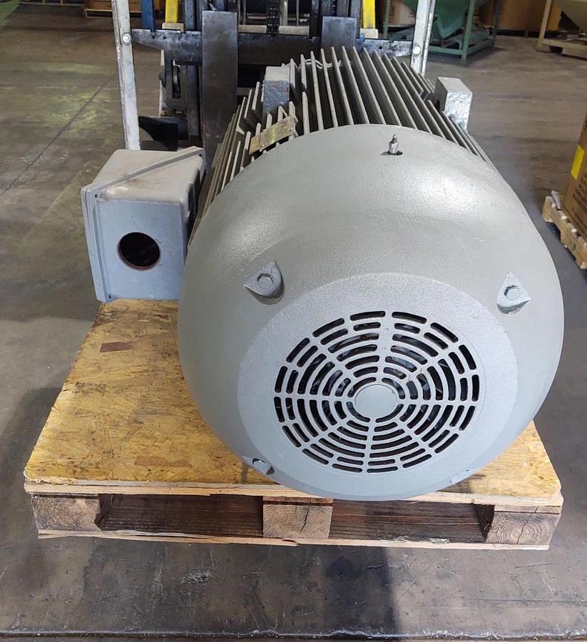 Refurbished REBUILT GENERAL ELECTRIC 200HP 1780RPM MOTOR 460V. 447T FRAME 5KGS447SAA2001F2RZ