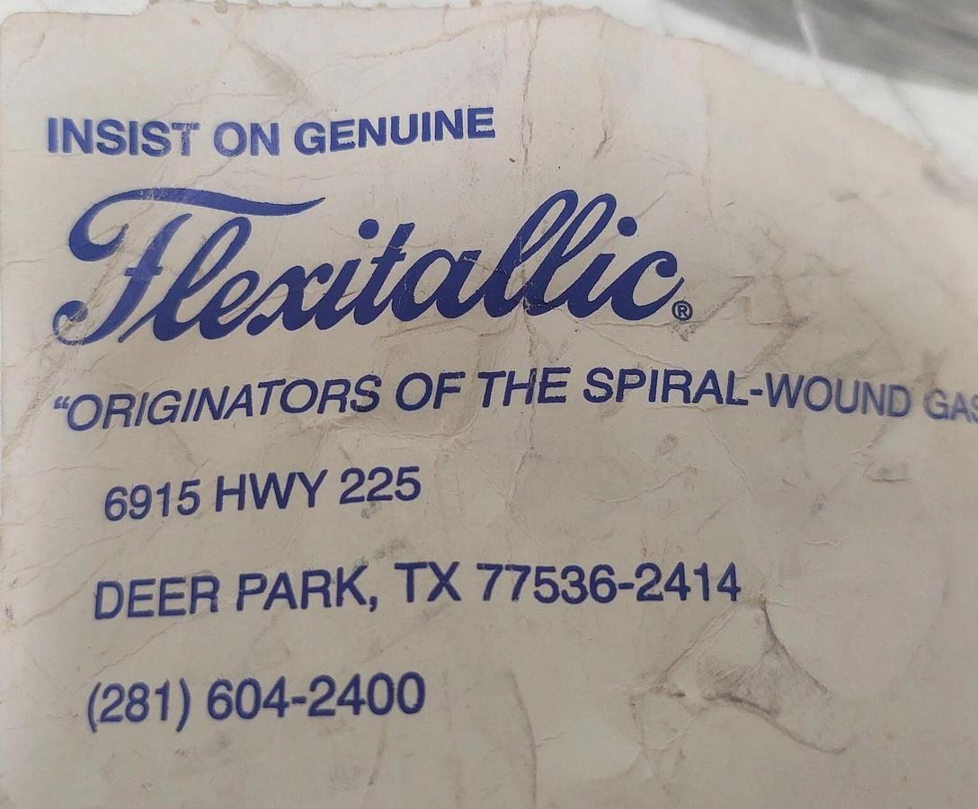 🔥 (5 PCS) Flexitallic CG Spiral Wound Metal Gasket 4" 316L Stainless B16 20