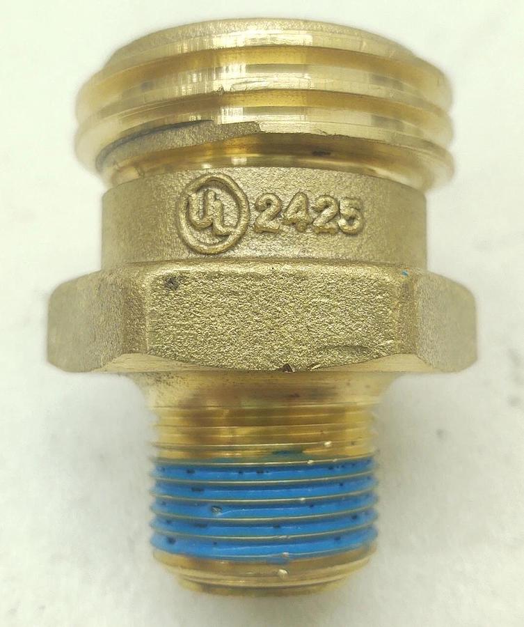 🔥 (LOT 2) NOS Double Check Fill Valve Propane Tank 2425 G11048, 1/2" NPT 1-3/4"