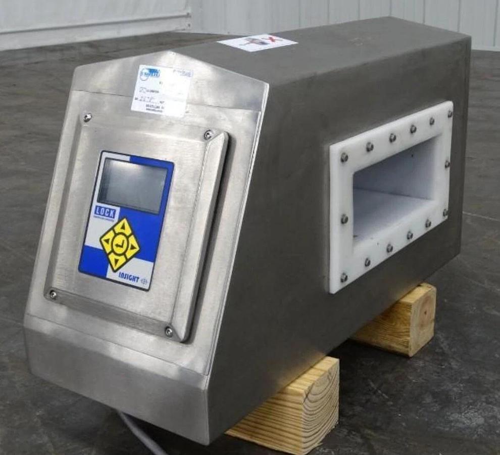 Used 🔥LOMA Lock Insight Inspections Systems Conveyor Metal Detector 9.75x3.75