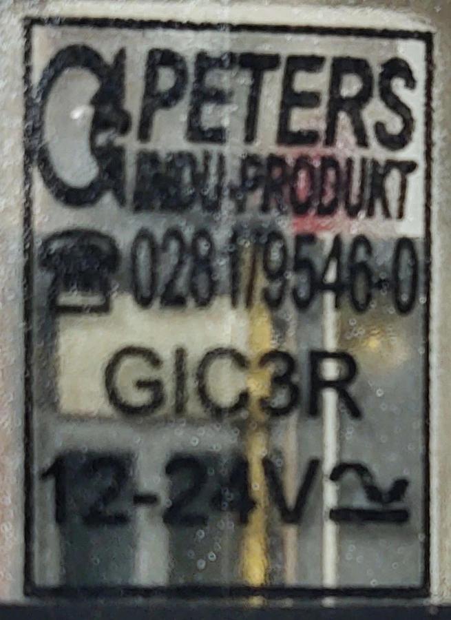🔥QTY 2 - NEW MAC  PETERS 0281/9546-0 GIBC3R  Valve Solenoid Connectors 12V-24V