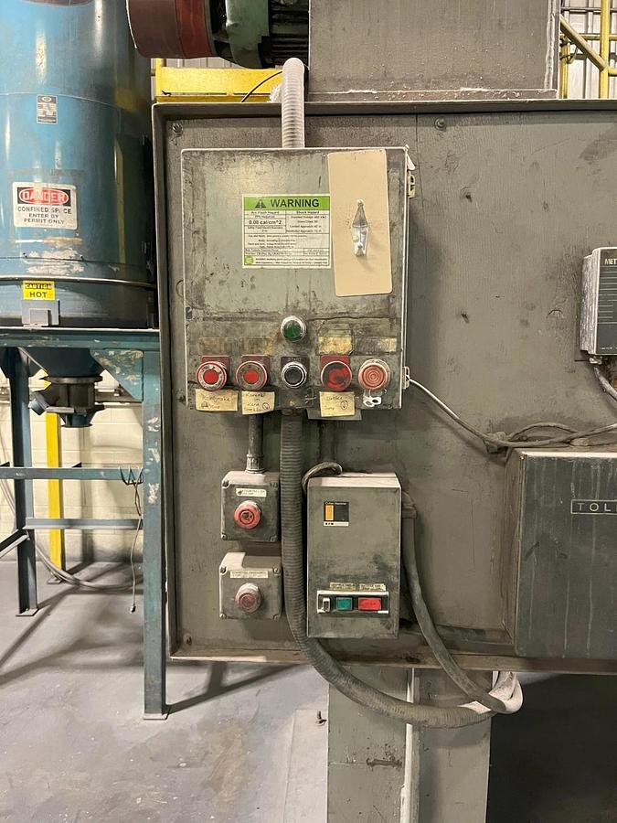 Used Patterson Kelley Twin Shell Dry Blender 60 Cu Ft Capacity