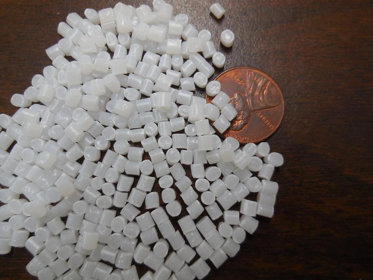 HIPS (grade PS 825) Natural Plastic Pellets Resin Material 10 lbs Polystyrene