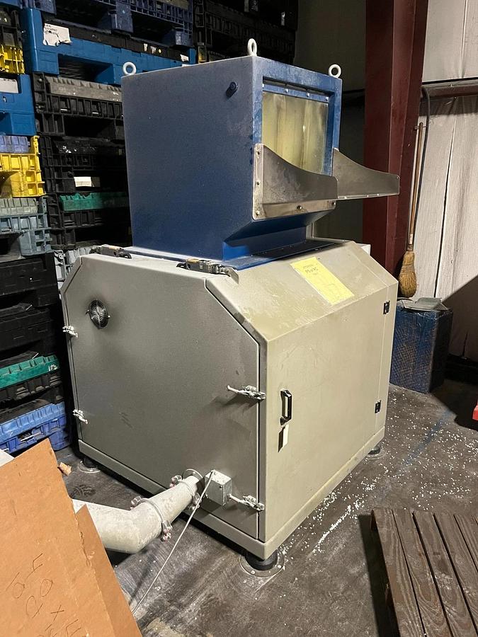Used Zerma GST 400/600 Granulator 22 KW (30 HP) Blower and Cyclone Included