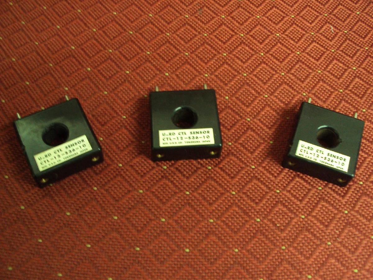 Used 3 Toshiba Current Transformer URD CTL12S3610 Sensor U_RD CTL 12 S36 10