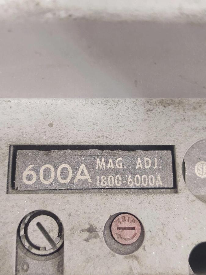 Used 🔥 GE Rotary Machine Circuit Breaker 600 Amp, 600 Volts