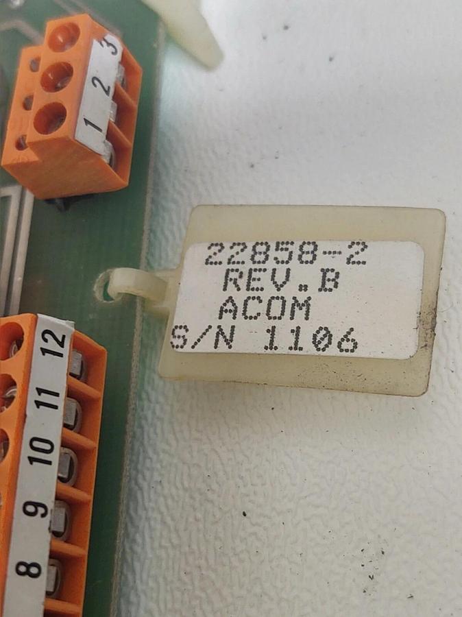 Used 🔥EPIC 22858-2 REVISION B, PC ACOM BOARD  115VAC OUTPUT, FUSED AT 2.5A