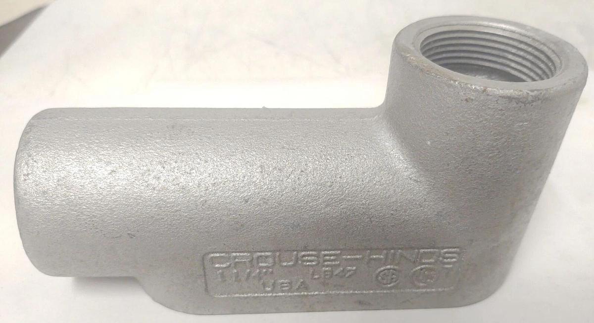 🔥 NEW CROUSE HINDS LB47 NEW 1-1/4" CONDUIT OUTLET BODY LB47