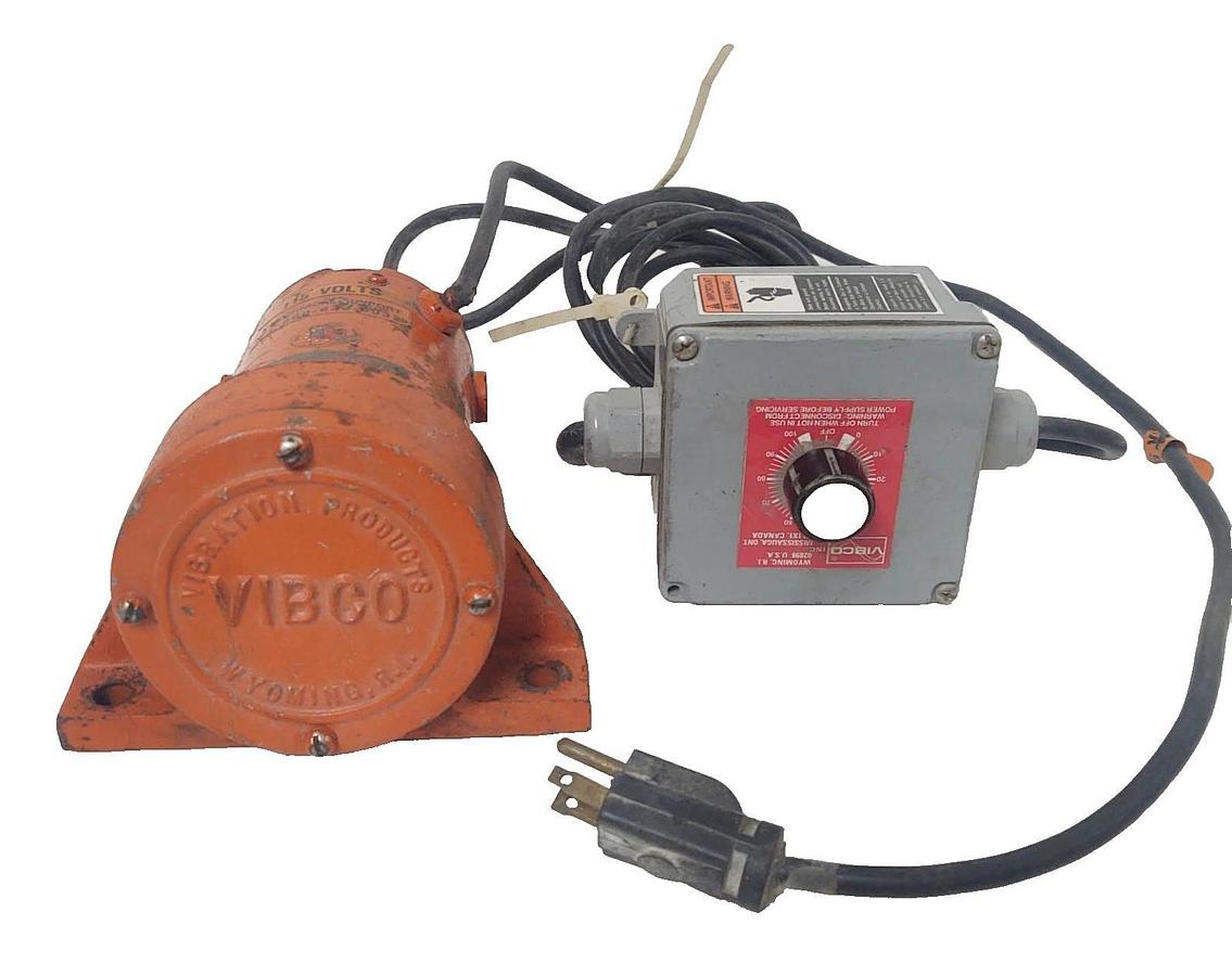 Used 🔥VIBCO SCR-100 Commercial Vibrator With Speed Control Controller 115v TESTED