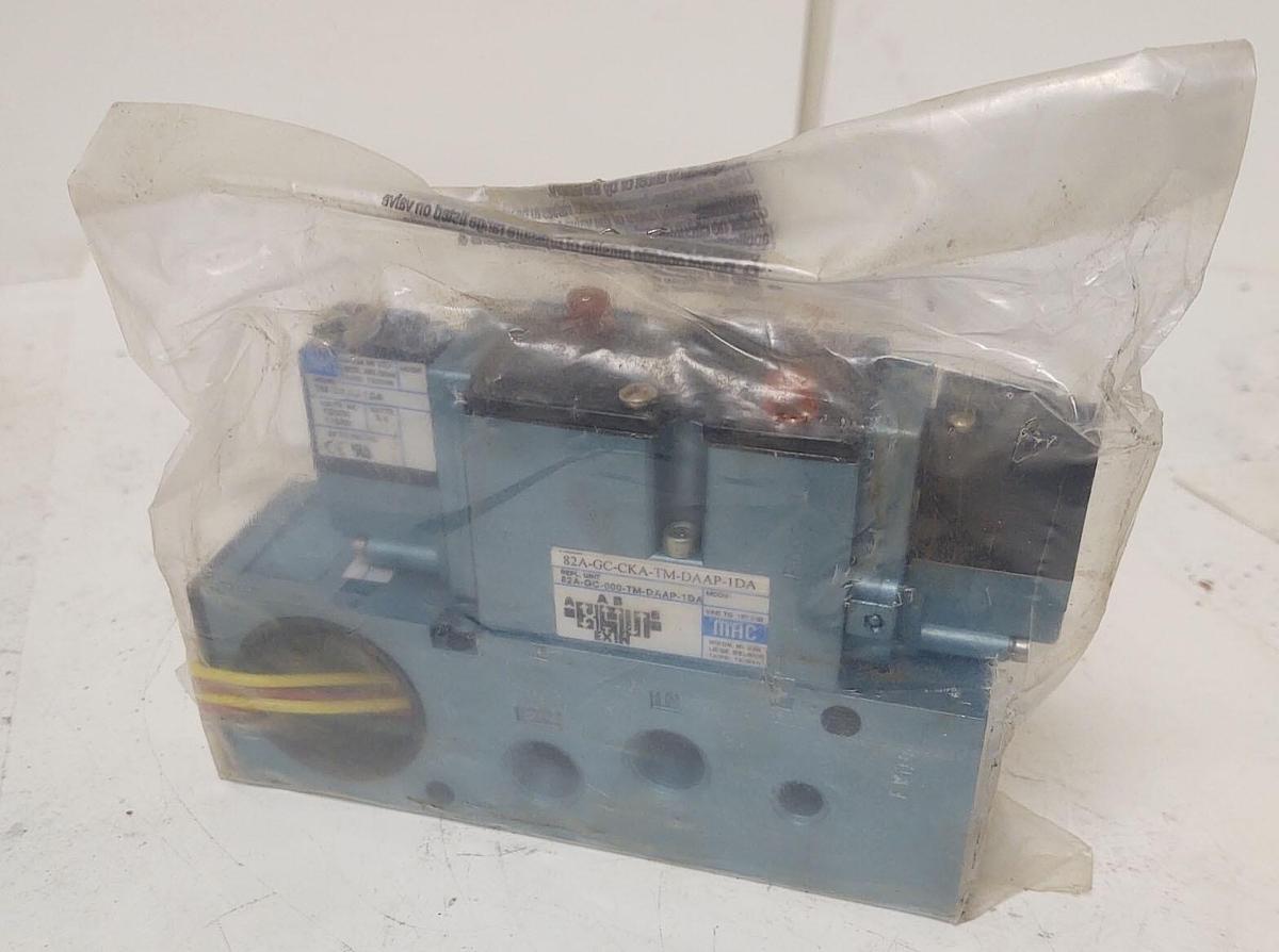 🔥 NEW MAC 82A-GC-CKA-TM-DAAP-1DA VALVE 120V SOLENOIDS