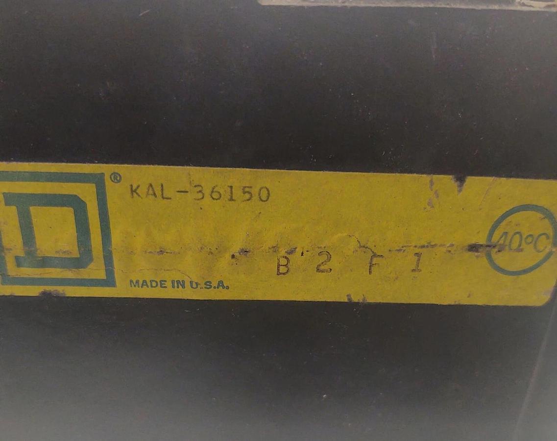 Used 🔥 SQUARE D 125A Circuit Breaker KAL36150