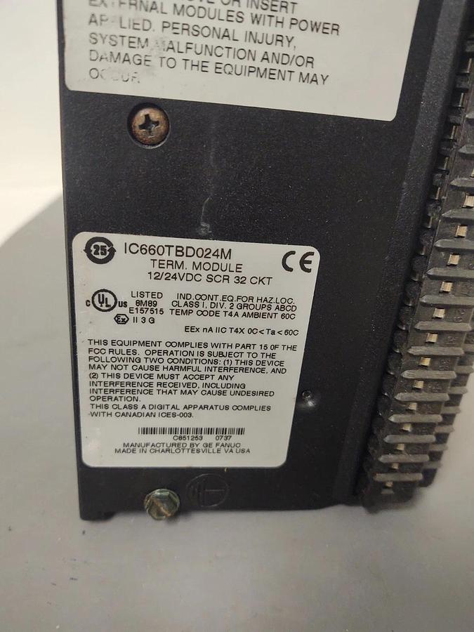 🔥NEW GE Fanuc IC660BBD024 Genius 12/24VDC Source Input / Output Module