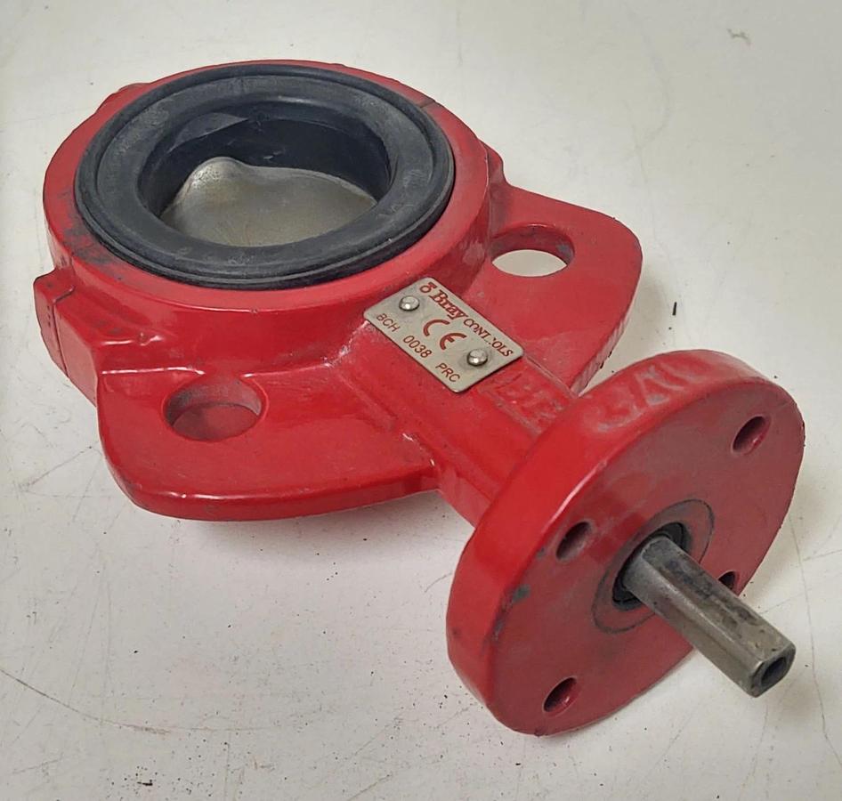Used 🔥BRAY CONTROLS 2.5" BCH 0038 PRC Wafer Butterfly Valve 316SS