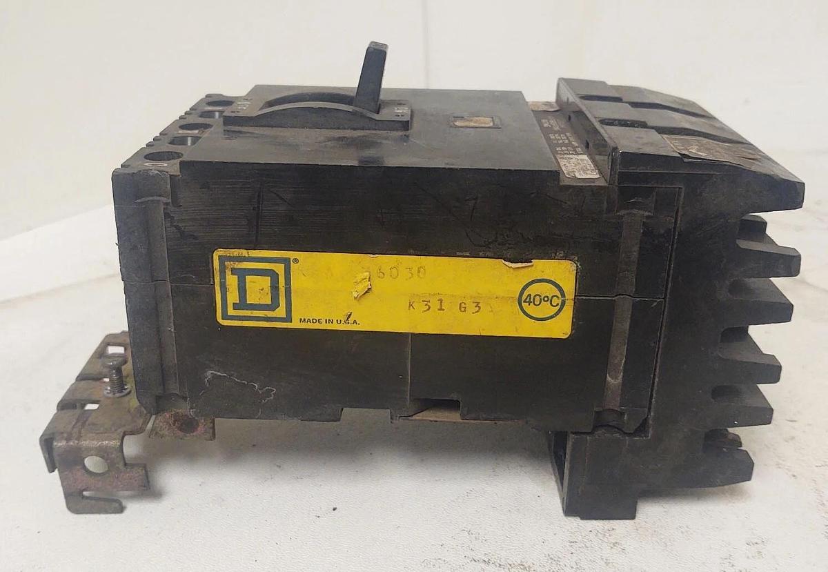 Used 🔥30A SQUARE D CIRCUIT BREAKER 3 POLE 600VAC TYPE FA 36030