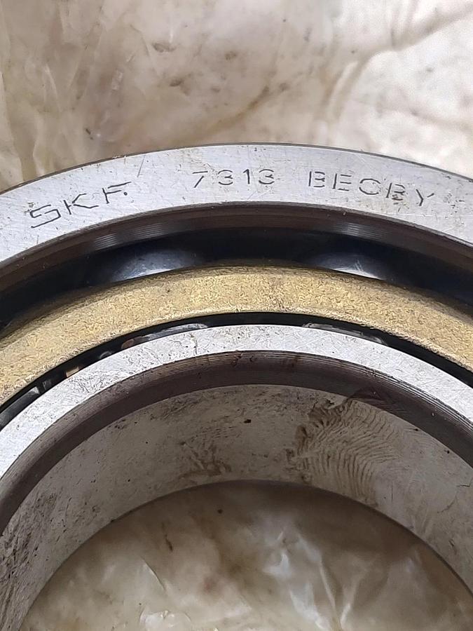 🔥NEW GENUINE SKF ANGULAR CONTACT BALL BEARING 7313-BECBY