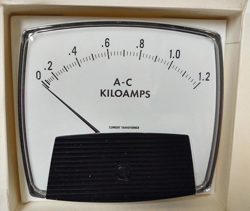 🔥 NEW BIG Yokogawa Power Panel Meter AC Kilo Amps 250440LSVB 0-1.2 Kiloamps A-C