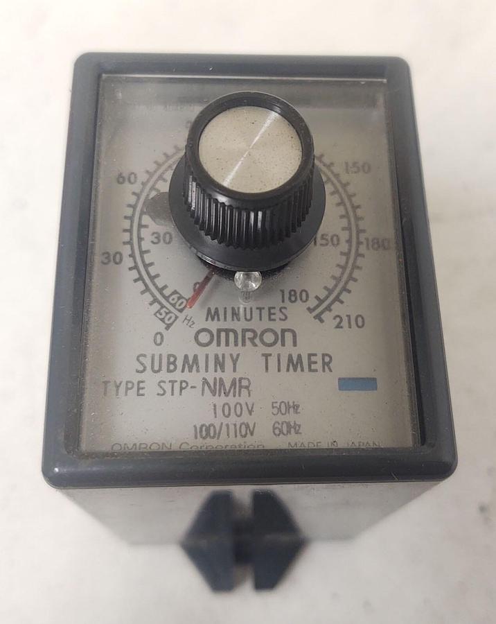 🔥 NEW OMRON STP-NMR 180M-100VAC / 60HZ SUBMINY TIMER 8 PIN MODULE CUBE