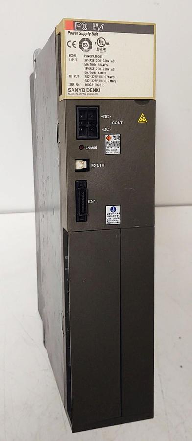 Used 🔥(TESTED) SANYO DENKI PQM0PA16001 Power Supply Unit PQMOPA16001 (67 Amp)