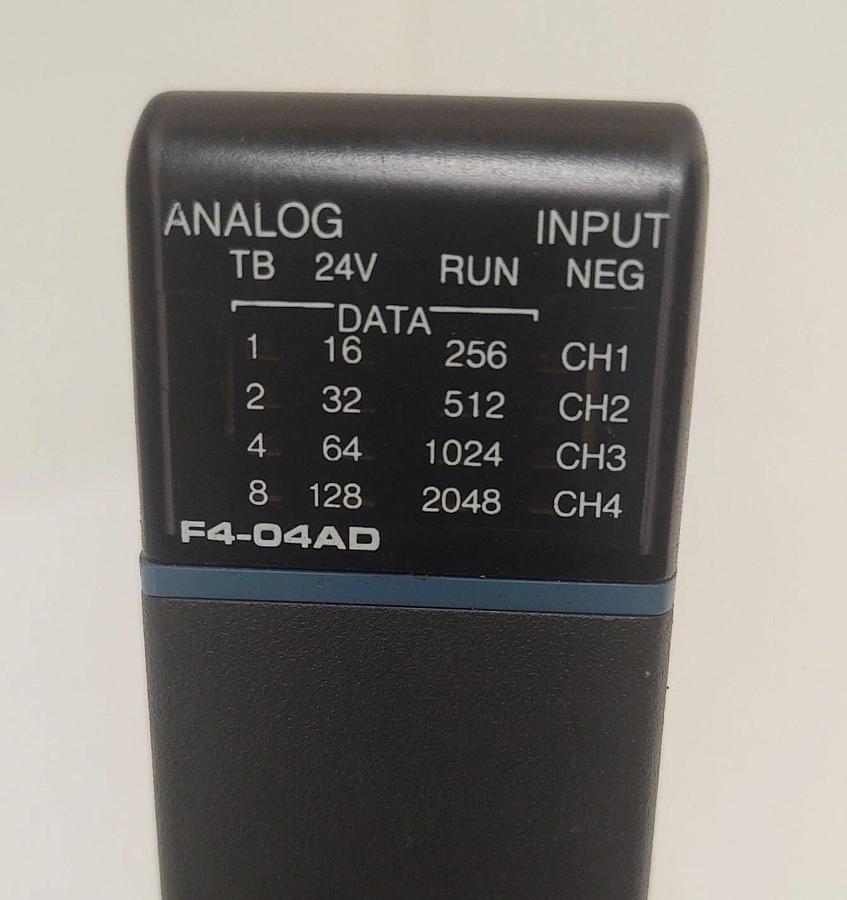 Used 🔥DIRECT LOGIC FACTS ENGINEERING F4-04AD ANALOG INPUT MODULE