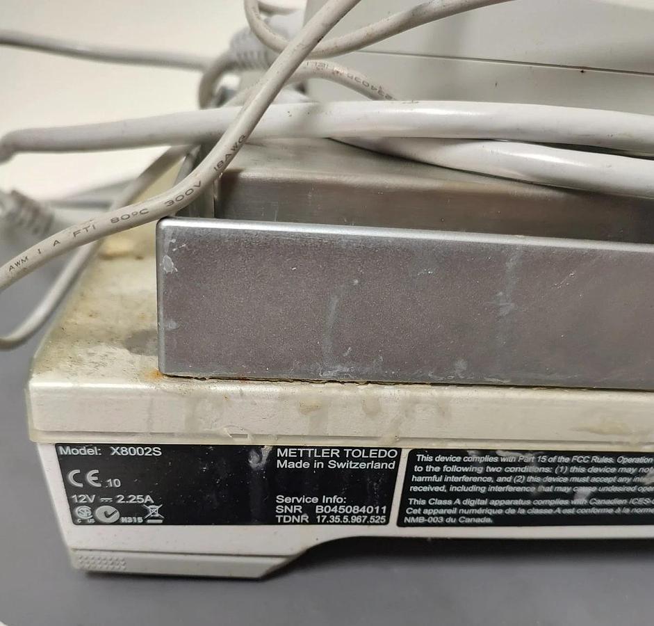 Used 🔥#8 Mettler Toledo X8002S Precision Balance Scale 8100g x 0.1g - No Head Unit