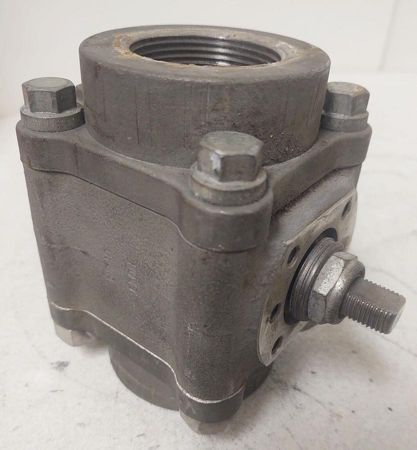 Used 🔥 1-1/2'' Worcester 11/2E5966TVSE B21 316 SS Threaded End Ball Valve Full Port