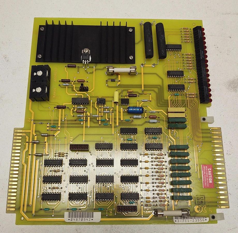 Used Cincinnati Milacron 3-711-2395G Circuit Board Free Shipping