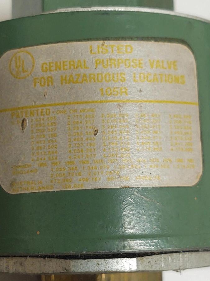 🔥 NEW ASCO 8320A6 SOLENOID VALVE 110/120V 1/4"-PIPE 3 WAY BRASS