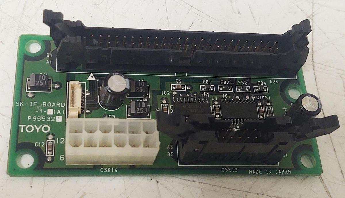 Used 🔥 (TESTED) TOYO Circuit Board P955321 Mitsubishi Injection Control