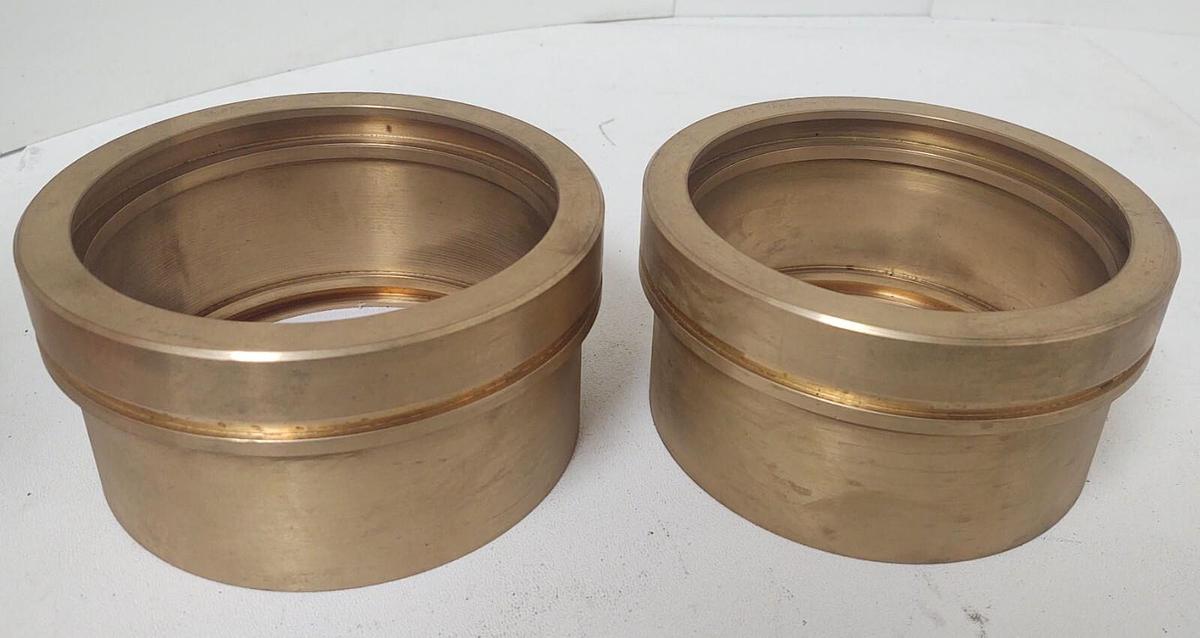 🔥(2 PCS) EATON HYDRO-LINE 382-9245-146-44 BRASS ROD WEAR BAND BUSHING MILACRON