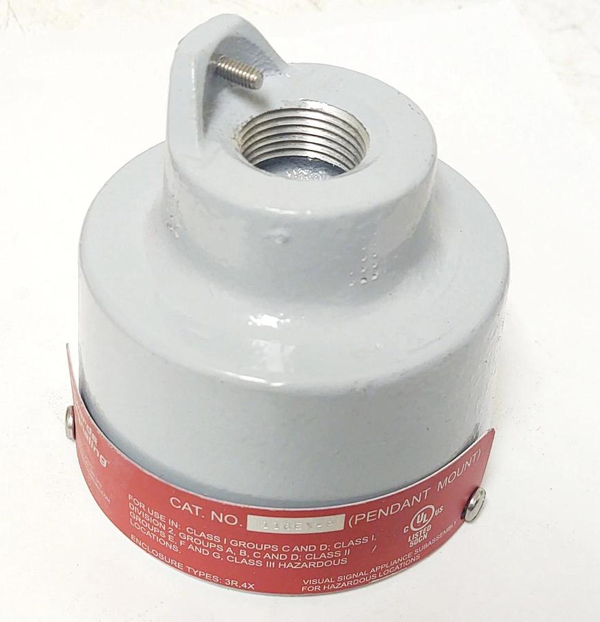 🔥NEW Edwards Signaling 116EX-P Explosion Proof Pendant Mounting Module, 3/4"