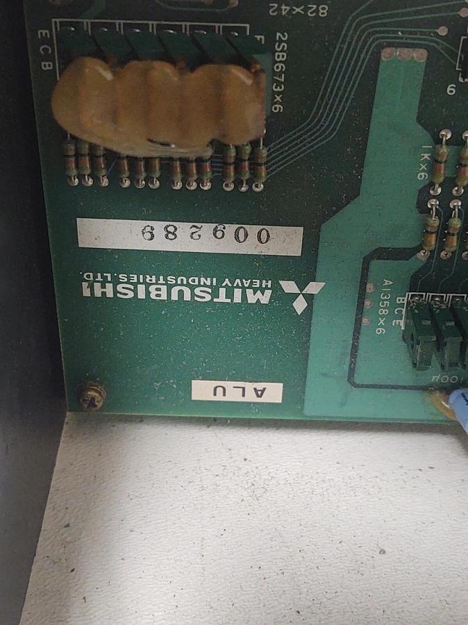 Used 🔥Mitsubishi Molding Machine 3A133072 HMI Operator Display Control Panel