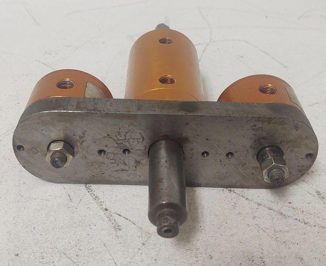 Used 🔥FABCO-AIR FIXTURE I-121-XDR PANCAKE D-121-X CYLINDERS TEST EQ