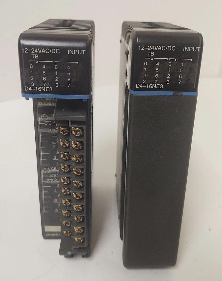 Used 🔥 (QTY 2) Automation Direct Logic D4-16NE3 AC/DC 12-24 Input Module