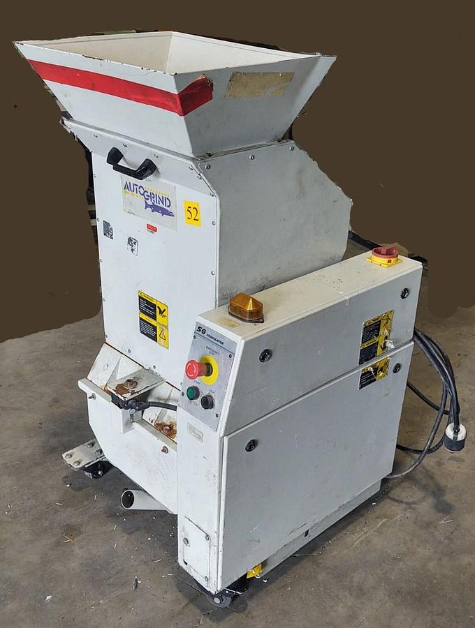 Used Auto Grind Model LSG-817NH Granulator for Plastics 460V 3 Phase