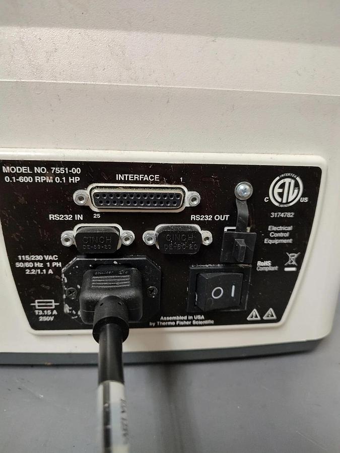 Used đŸ”¥TESTED - COLE PARMER MASTERFLEX L/S 7551-00 Peristaltic Pump #3