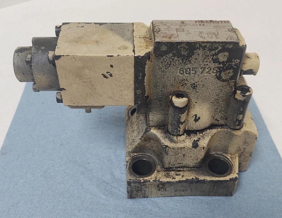 Used 🔥 Rexroth DBE 20-35/200XY-509 K4 Hydraulic Proportional Pressure Relief Valve