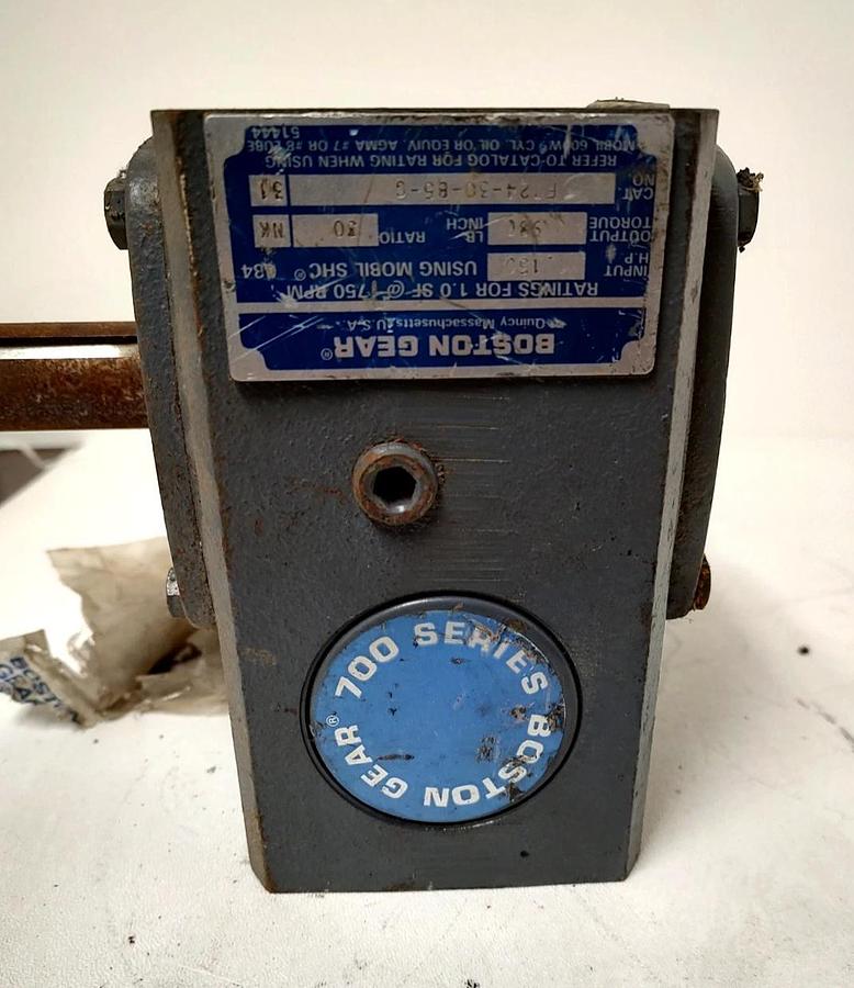 🔥NOS Boston Gear F724-30-B5-G Speed Reducer, C-Face, 56C, 30:1
