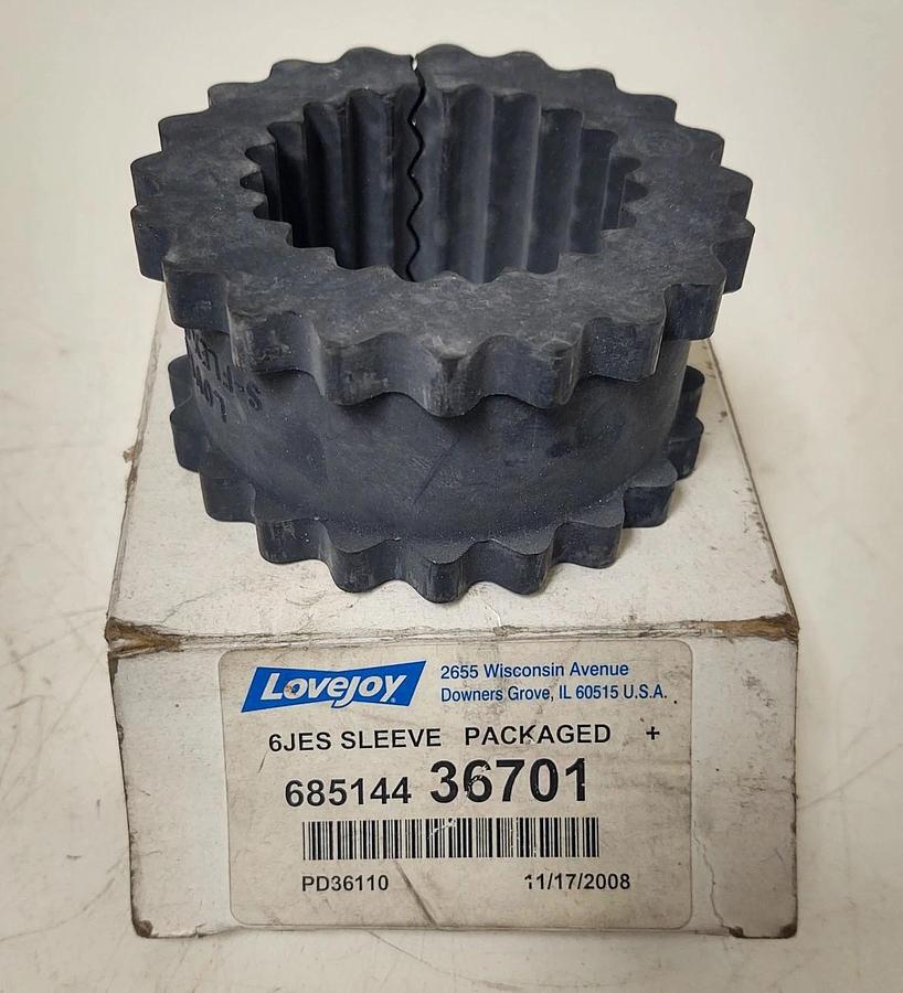 🔥Lovejoy 6JES EPDM Sleeve 685144 36701 New Surplus