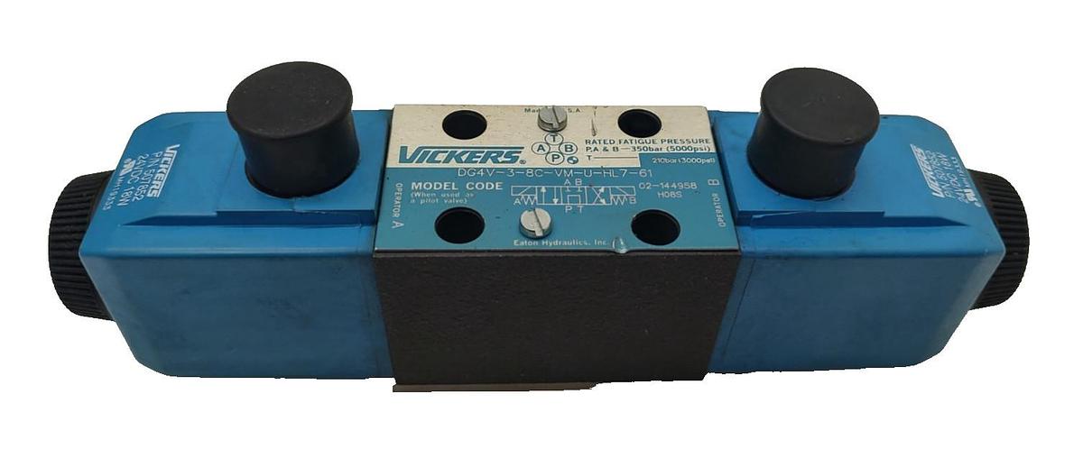 🔥New Eaton Vickers Solenoid Valve DG4V-3-8C-VM-U-HL7-61, DG4V38CVMUHL761