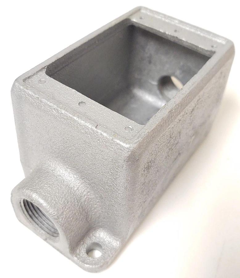 *NEW* Crouse-Hinds FDC 2 Conduit Body, 3/4" *BOX OF 2* Single Gang Explosion