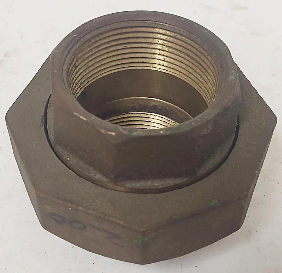 🔥 (NEW) 1-1/2" NPT Bronze Swivel Union, FREE SHIPPING