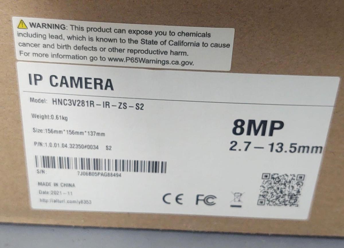 🔥Dauha HNC3V28IR OEM 8MP IR Indoor/Outdoor  CCTV Dome Security Camera