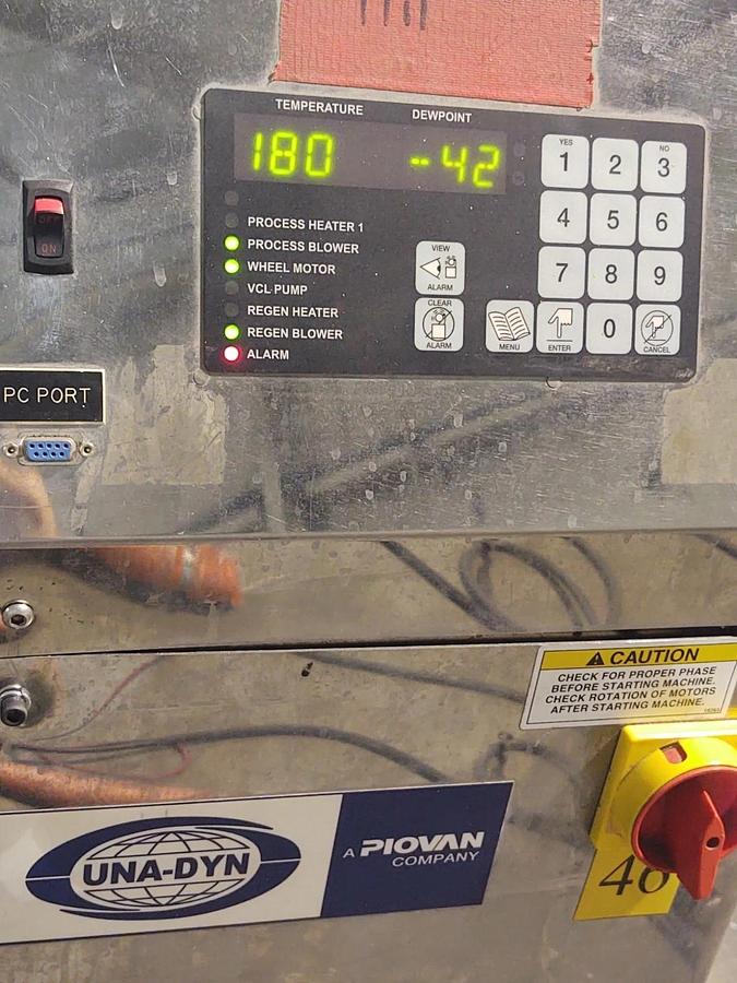 Used 🔥Una-Dyn TR-50 Desiccant Automatic Dryer 460V TESTED WORKING