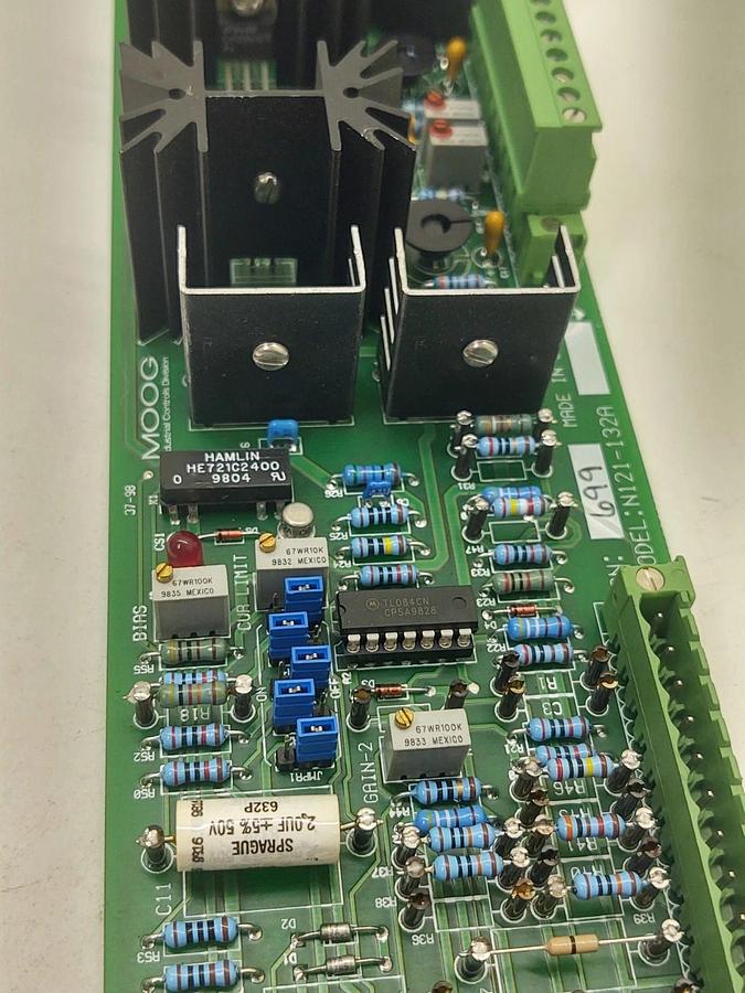 Used 🔥MOOG N121-132A SERVO Controller N121132A Circuit Card Pulled from Working EQ