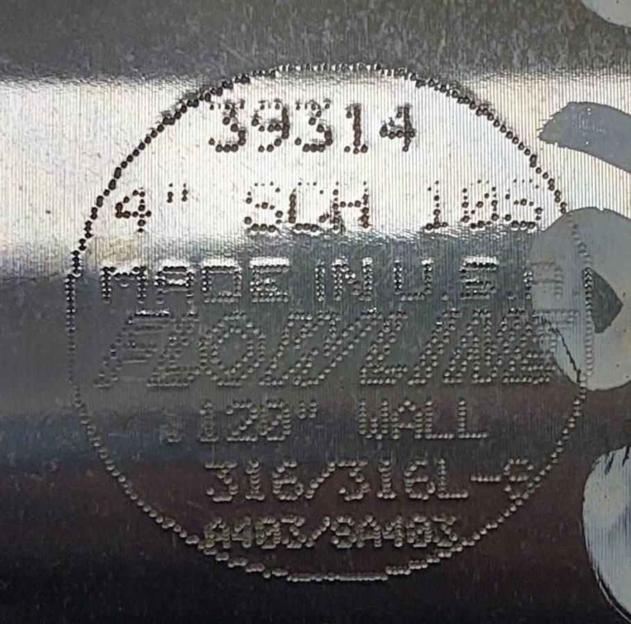 🔥FLOW LINE 39314 4" SCH 10S 316/316L .120 Stainless Steel Butt Weld Stub End
