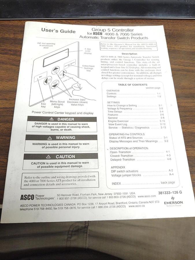 Used 🔥 ASCO 7000 Series Automatic Transfer Switch, 600A, 4 Wire, 480V, 3ph CLEAN