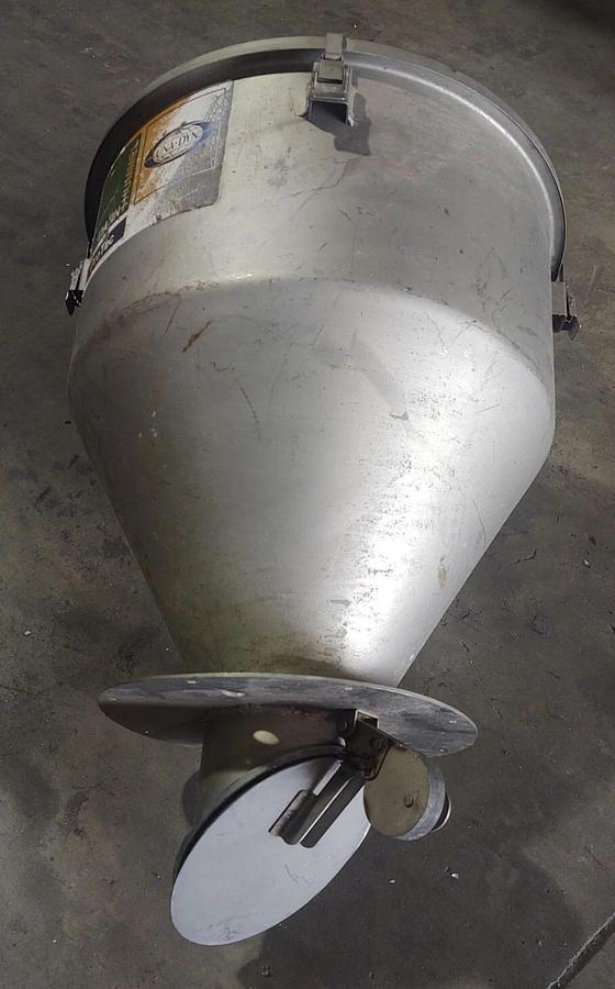Used 🔥UNA-DYN Protec Stainless Hopper Large 22" High 20" Wide