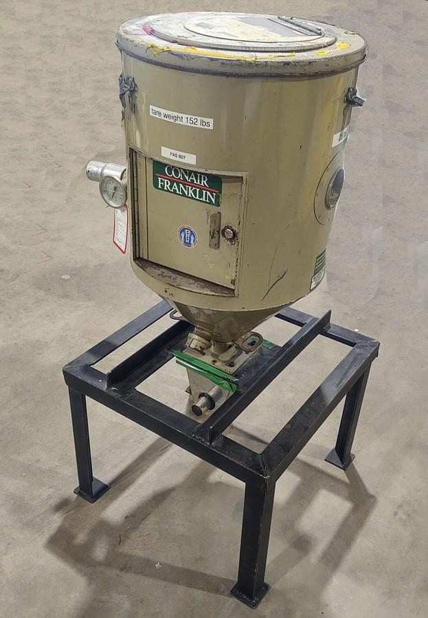 Used 🔥CONAIR DRYING HOPPER ON STAND