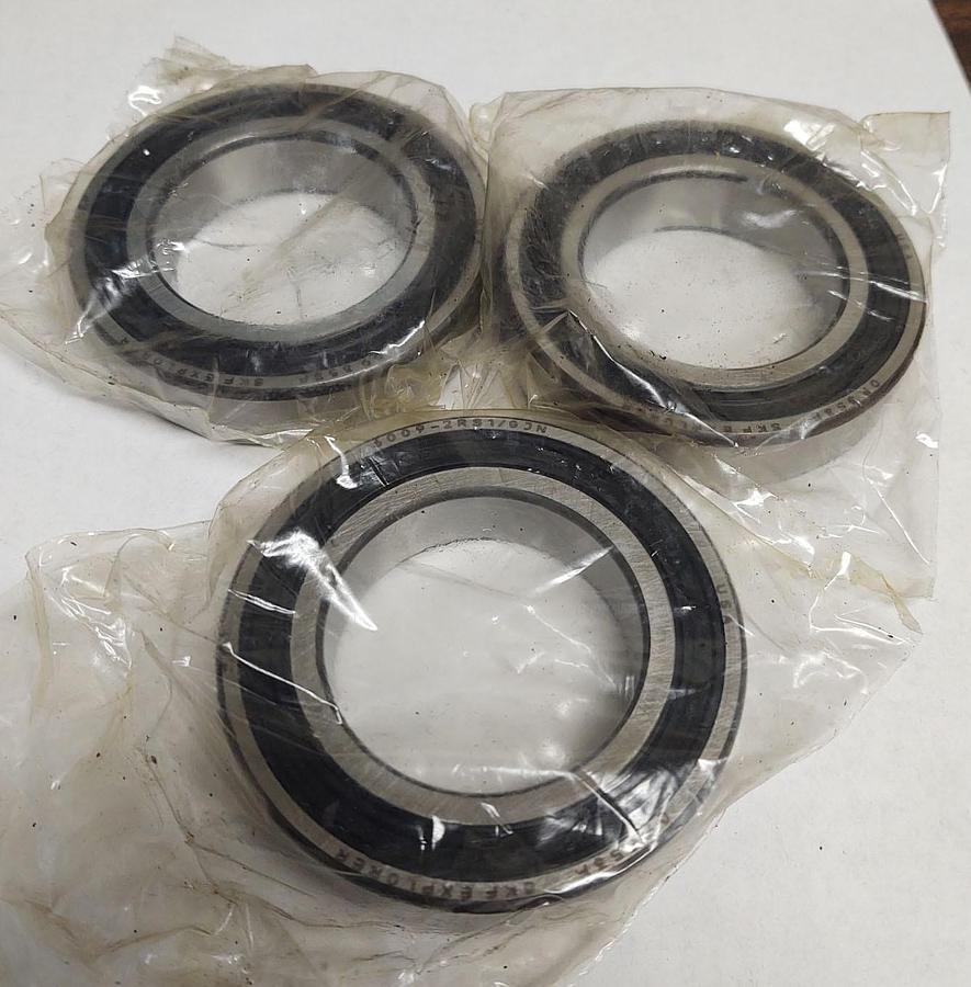 🔥 (QTY 3) SKF 6009-2RS1/GJN / 60092RS1GJN (NEW) Bearing