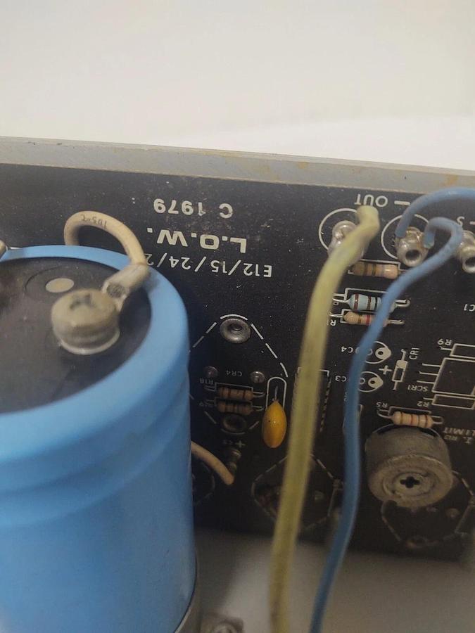 Used 🔥 Condor E24-7.2 Power Supply INPUT: 115/230VAC / OUTPUT: 24VDC 7.2A